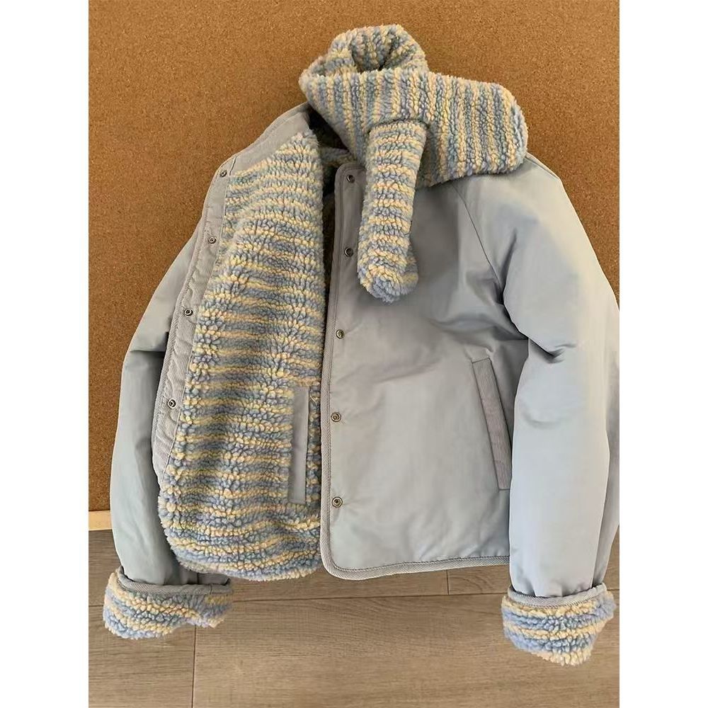 Vêtements de dessus rembourrés en coton, de style coréen