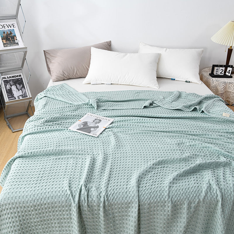 Couverture de serviette en coton pur à double toile en double coton sur mesure