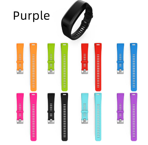 Bracelet intelligent avec un bracelet en silicone élégant amovible disponible en petites et grandes tailles