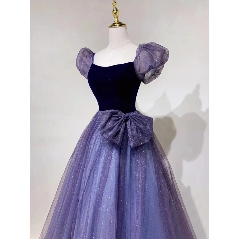 Robes de soirée pour banquets avec tempérament de luxe léger