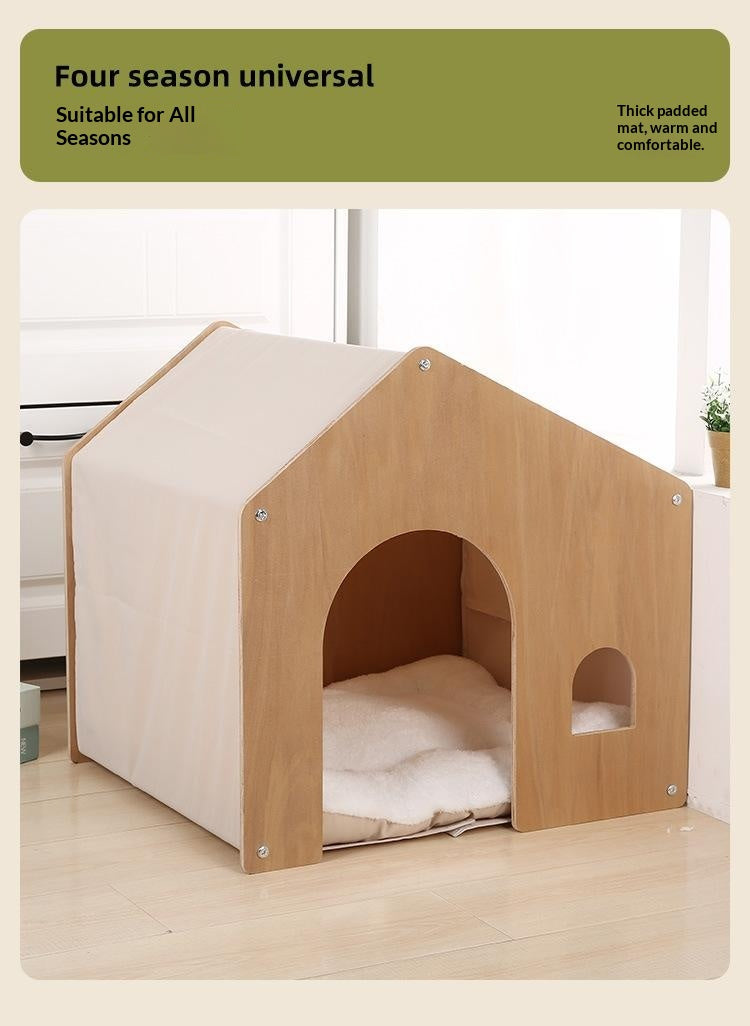 Meubles pour animaux en bois massif éco-friendly