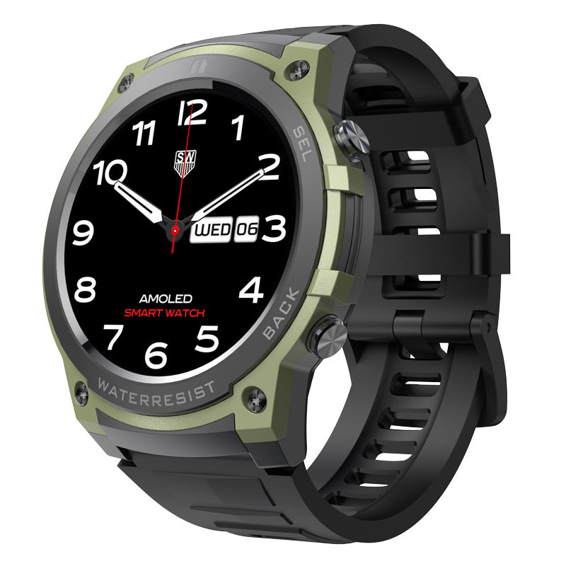Smart Watch Sports Bluetooth appelant le taux de coeur d'oxygène sanguin
