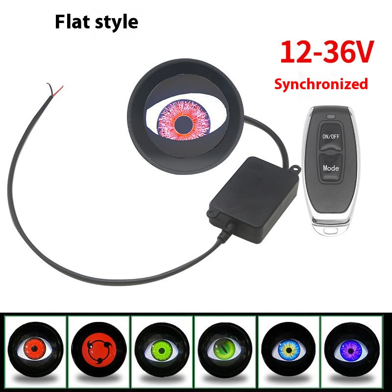 Devil Eye Led Hawkeye Lampe Modifié General Car Lens Headlight Multi-mode