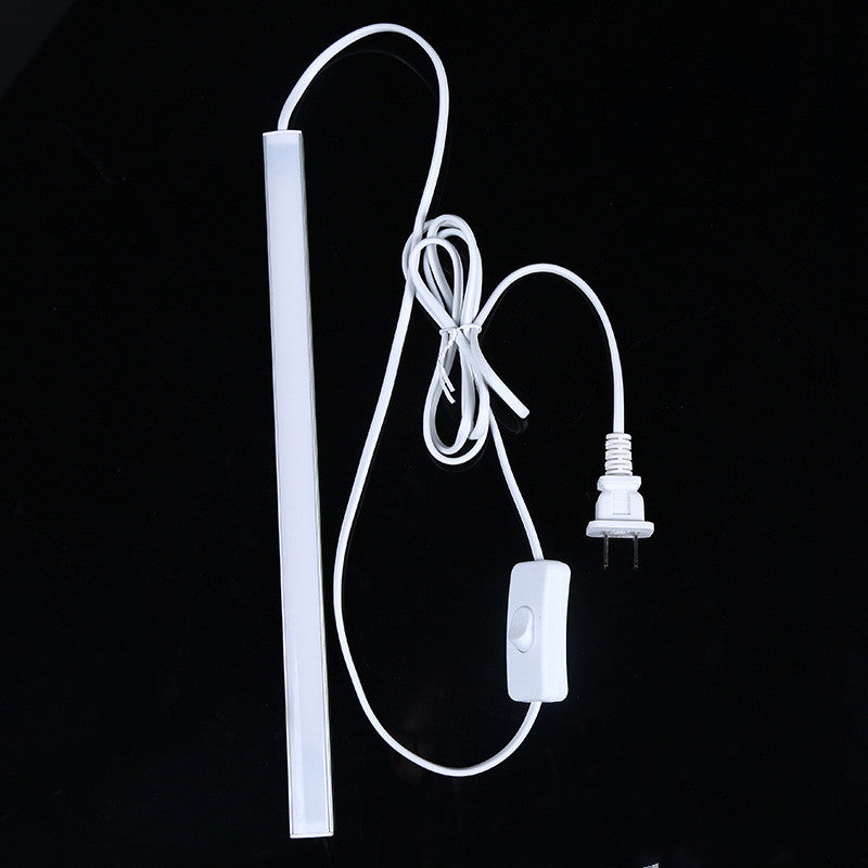 LED bande de lumière dure 220V bande de lumière ultra-mince Cabinet