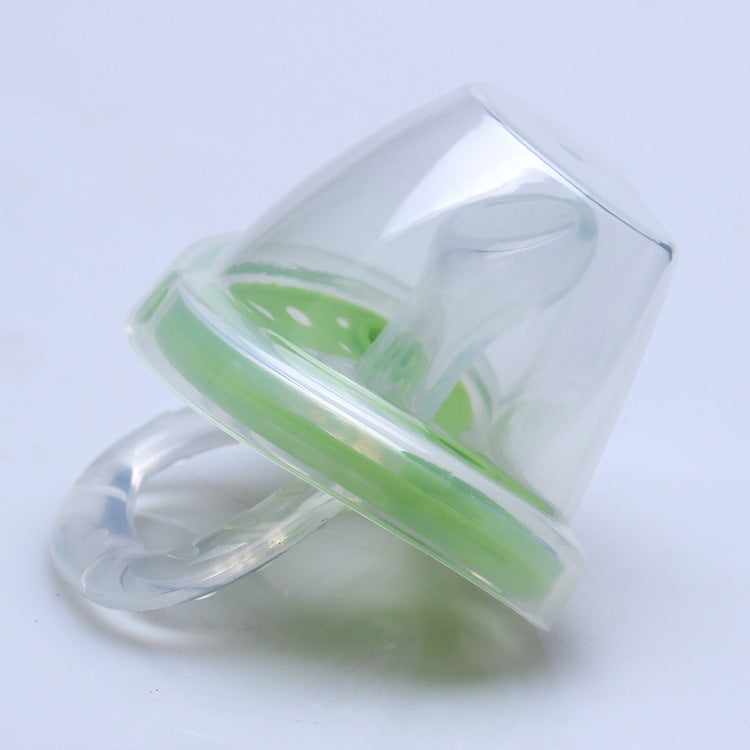 Baby Products Full Silica Gel Pacifier Deux couleurs Liquide Silicone Sommeil Confort Baby Pacifi