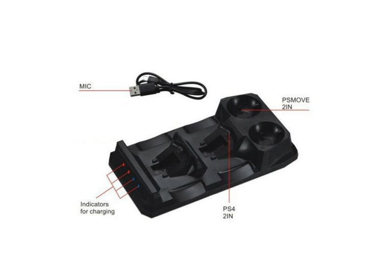 Chargeur de poignée multifonction PS4