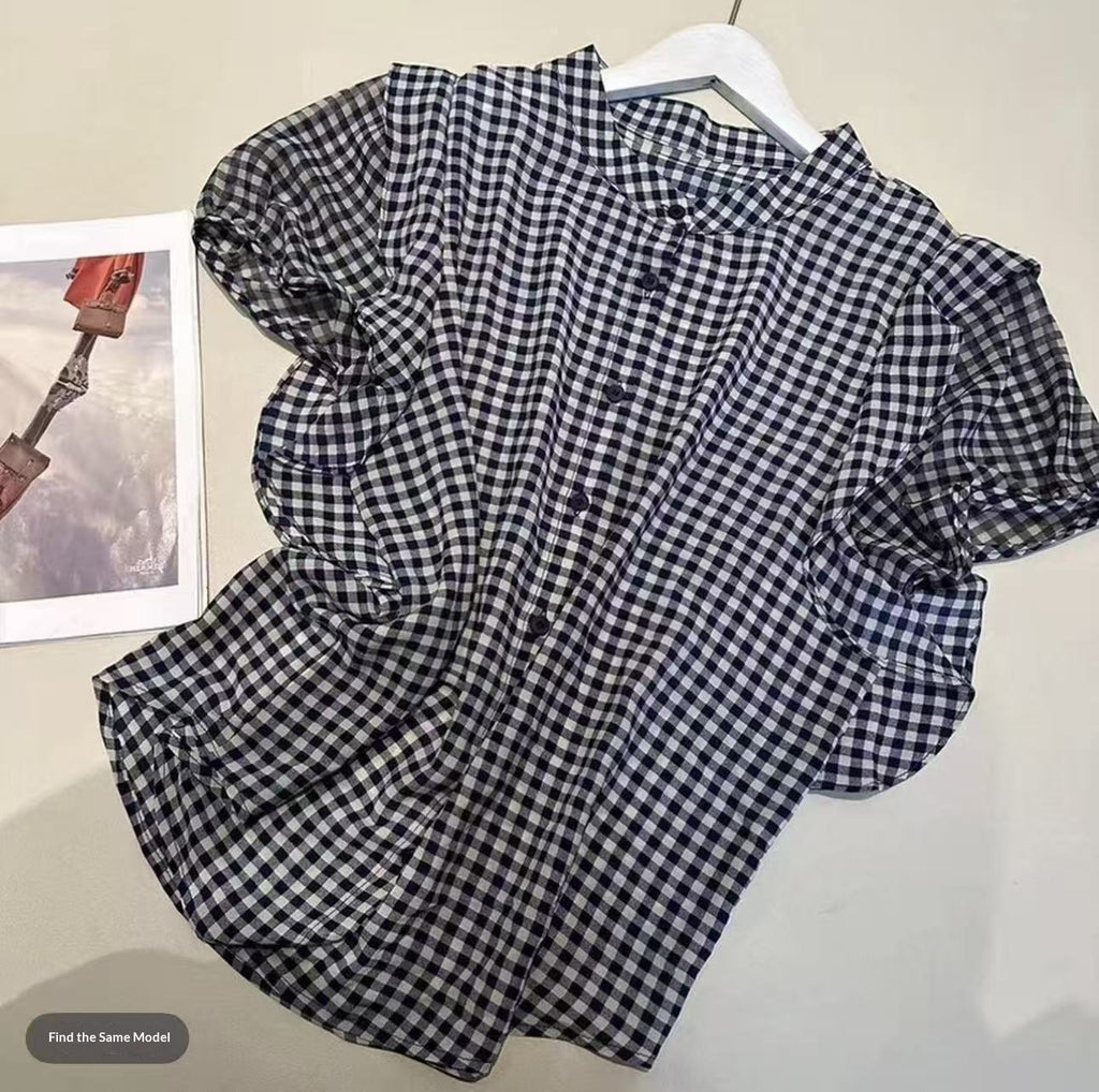 Blouse élégante de style occidental réduisant l'âge pour les femmes