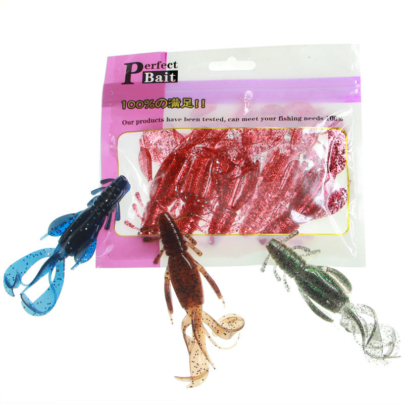 Crevettes créatives en forme de Lure Perch Lure