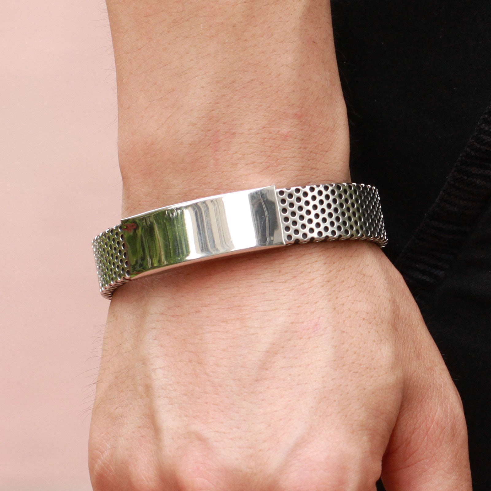 Bracelet en titane pour homme