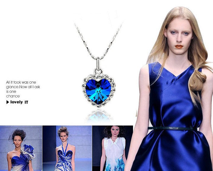 Collier et boucle d'oreille Ocean Star
