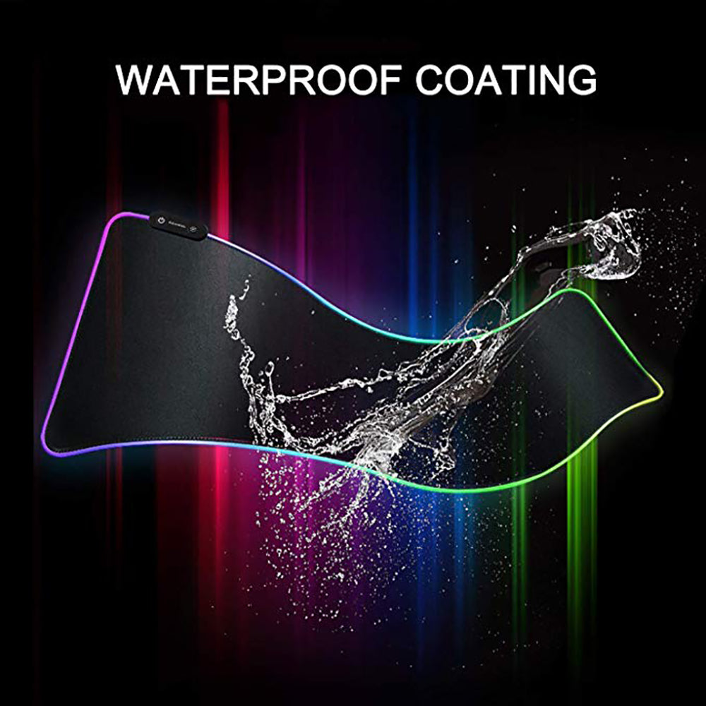 Led super grand tapis de souris brillant