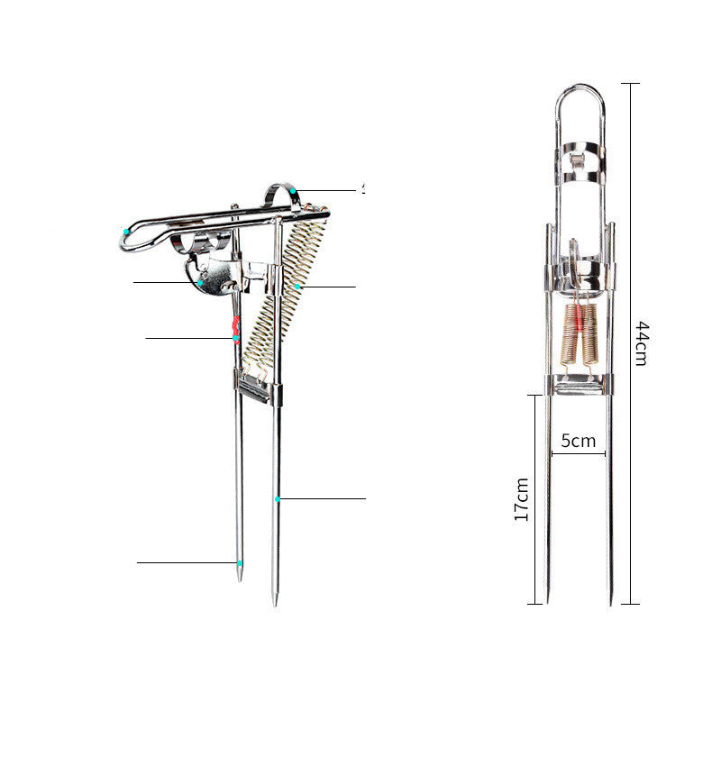 Porte-roquette de pêche automatique Fort Sea Rod