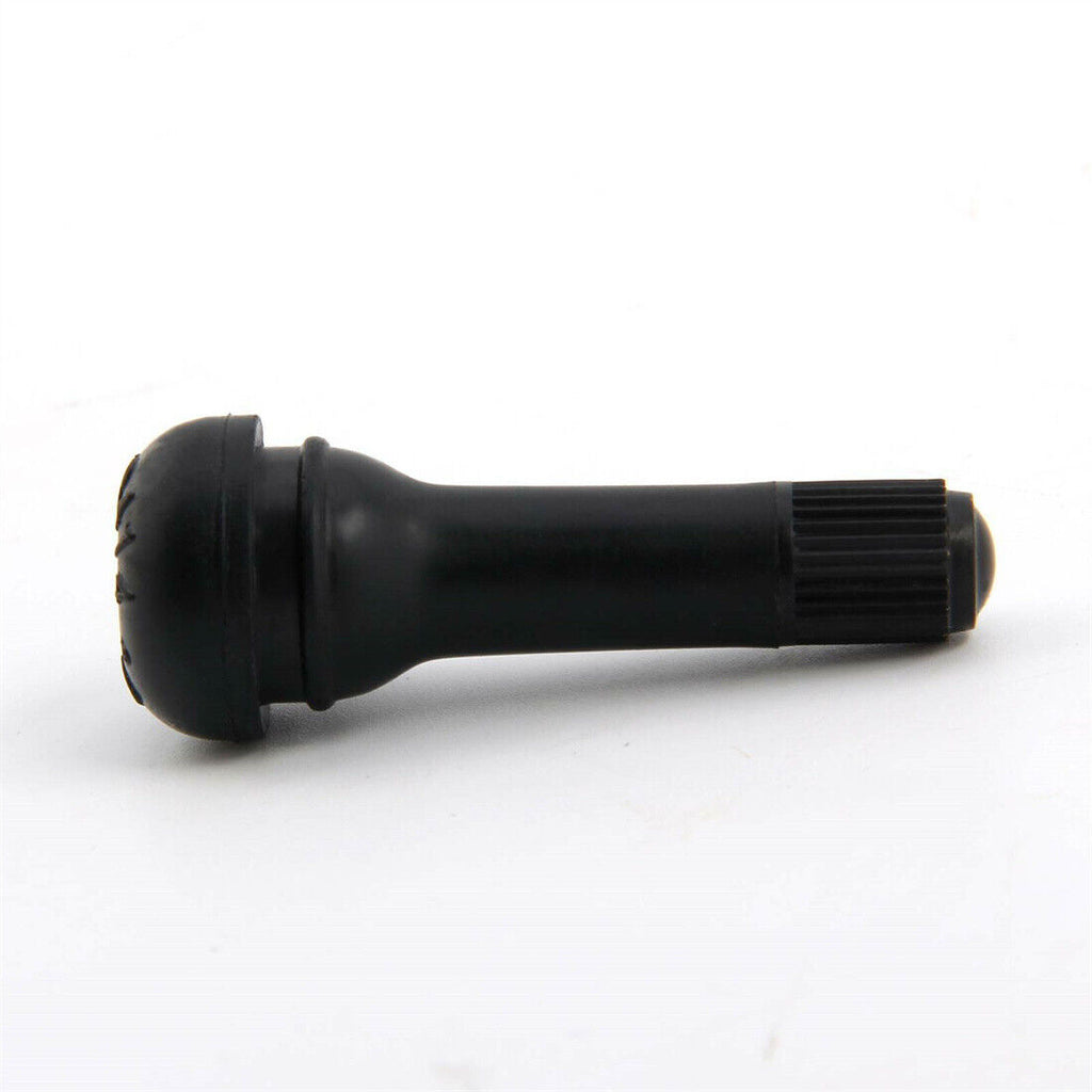 1 00 Pcs TR414 Caoutchouc Tubeless Roue Valves Universel Noir