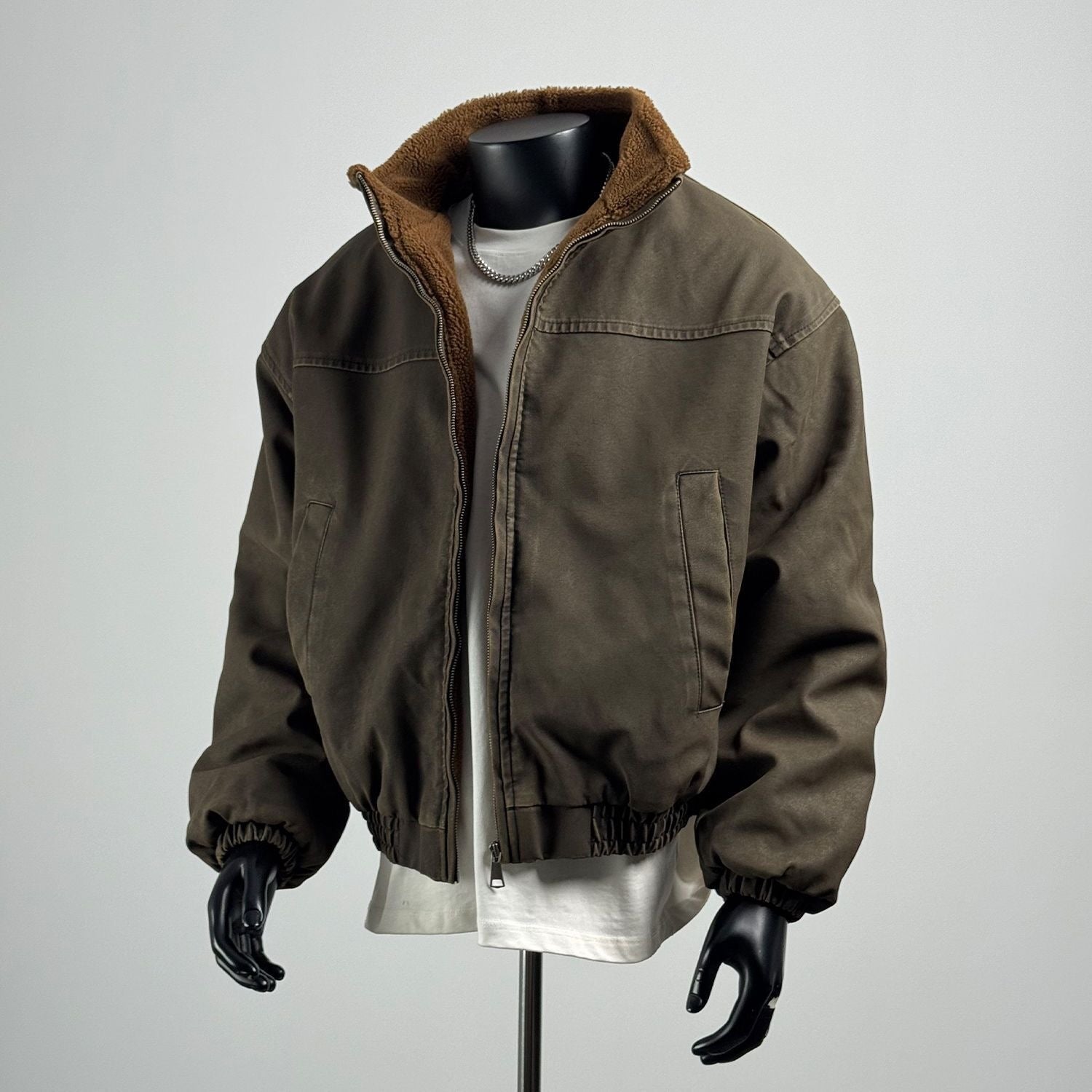 Manteau rembourré en coton pour hommes