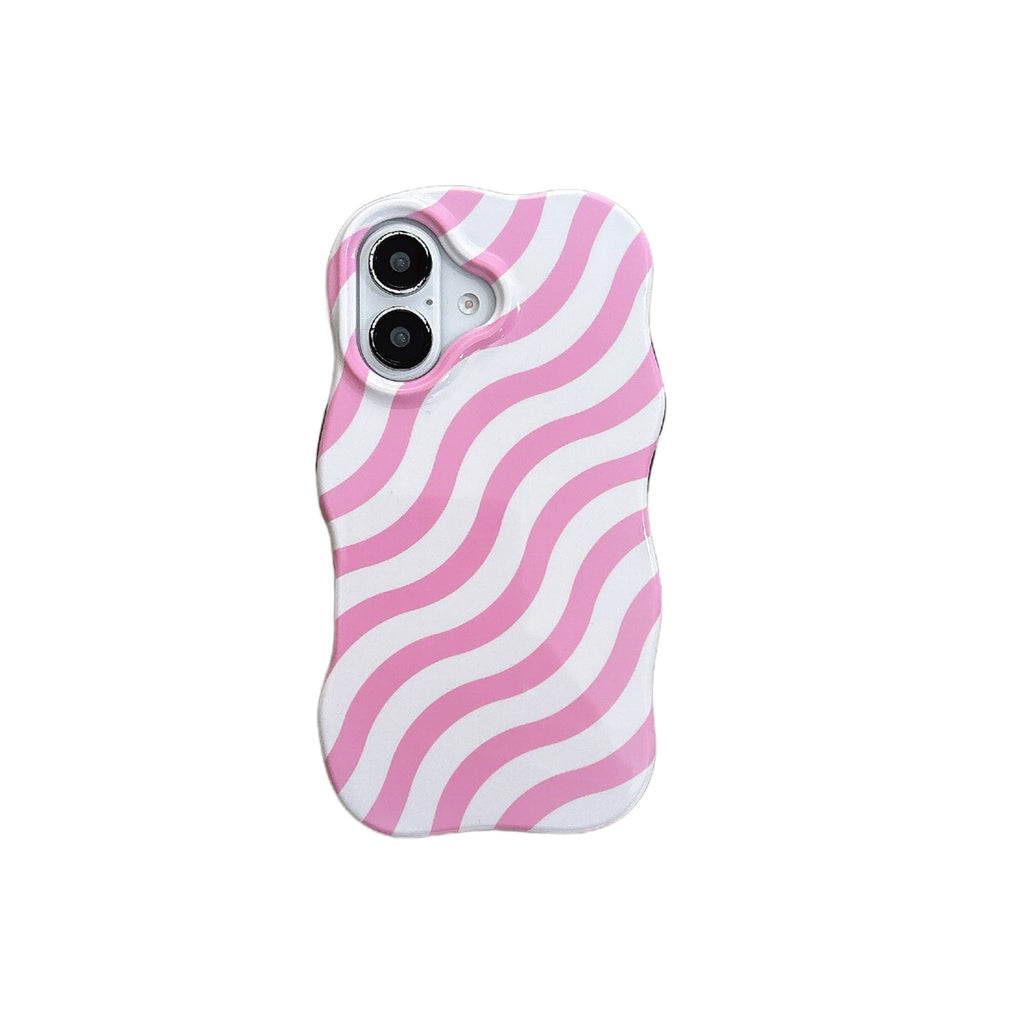 Japan-Korea Style Simple Wave Pattern Compatible Film 2-en-1