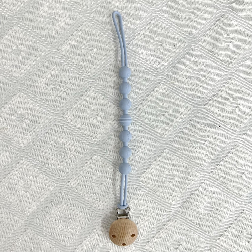 Babys All-in-one Silicone sans pores Pacifier de hêtre Clip avec chaîne anti-loss