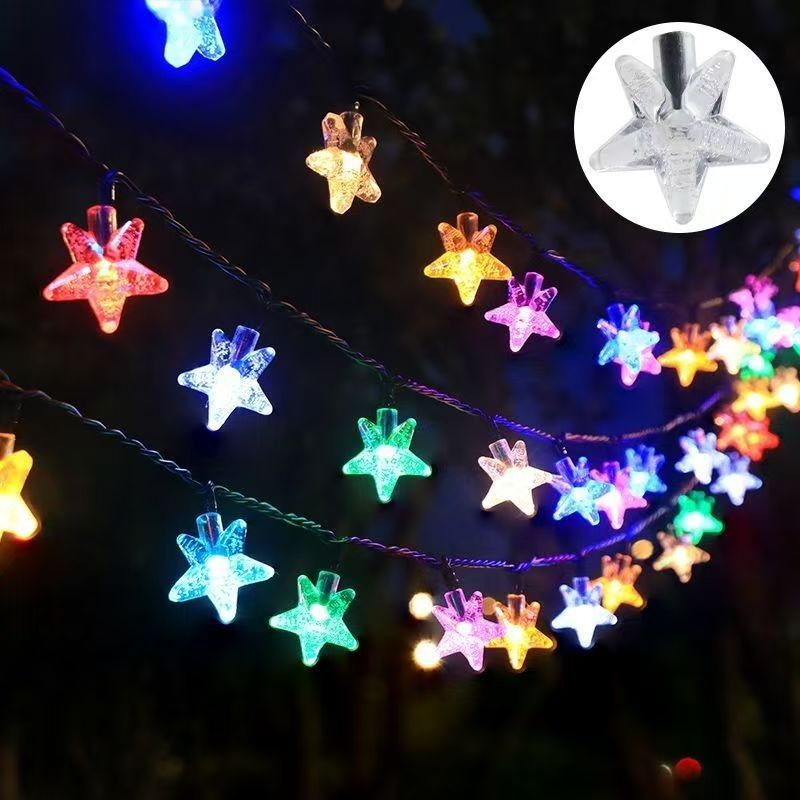 Chaîne de lumière Patio à LED de Noël