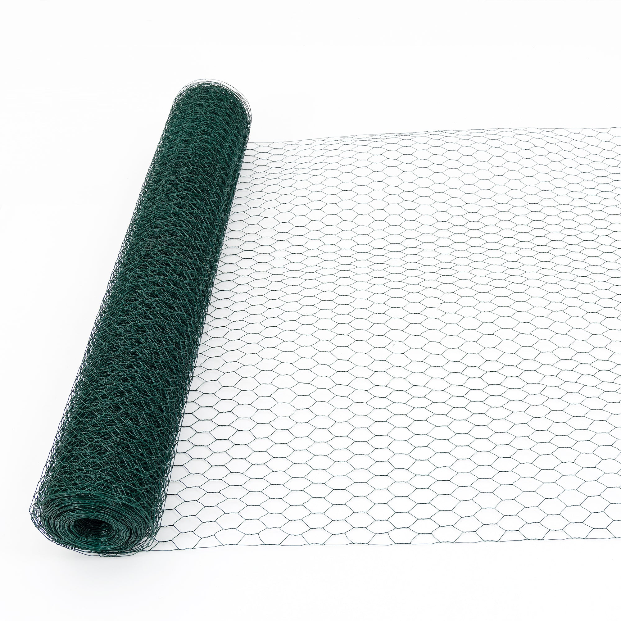 Fil de poulet vert hexagonal galvanisé de grande taille