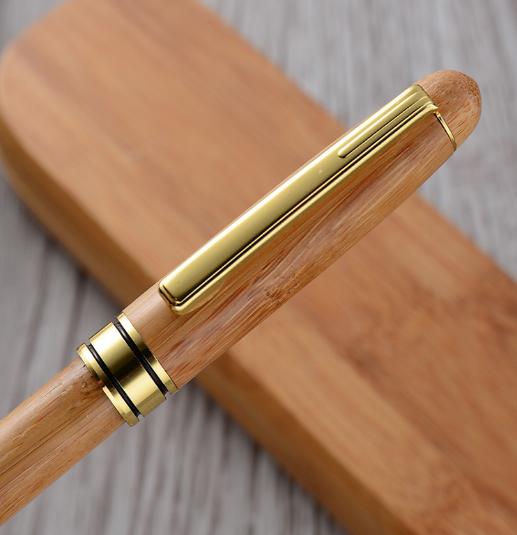 Stylo Bamboo Stylo Bamboo Stylo à bille Stylo à lettre Cadeau client Stylo dur Stylo Bamboo neutre
