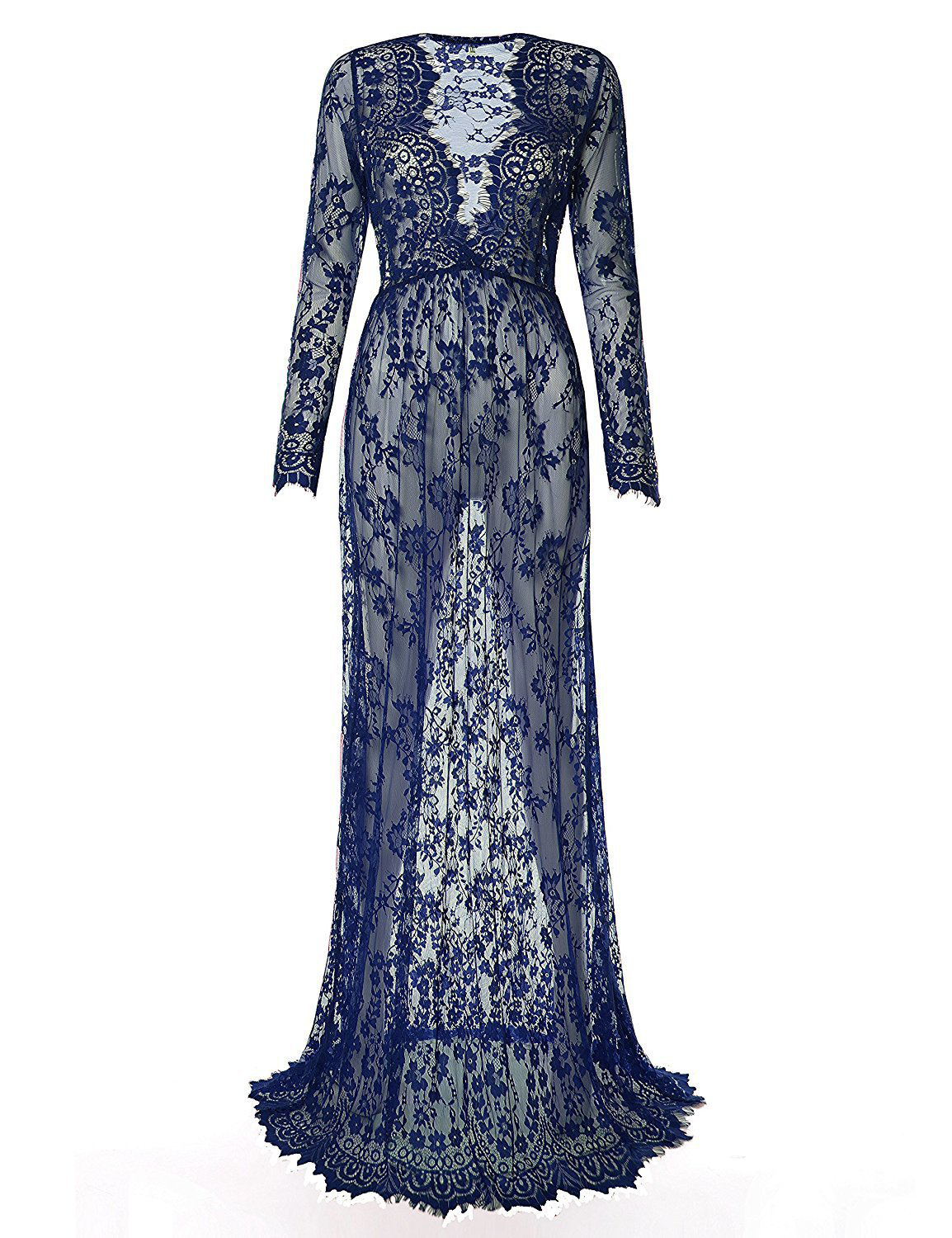 Robe enceinte Pyjamas Dentelle Robe de maternité Femmes