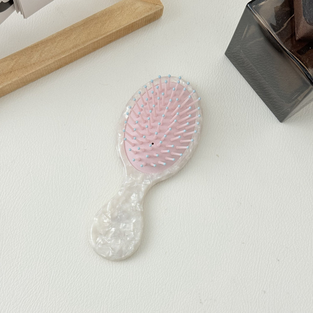 Peigne pour cheveux en acétate d'air avec nom personnalisé