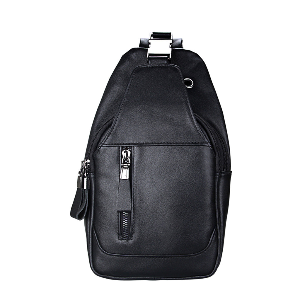 Sac croisé Cowhide Cowhide pour hommes