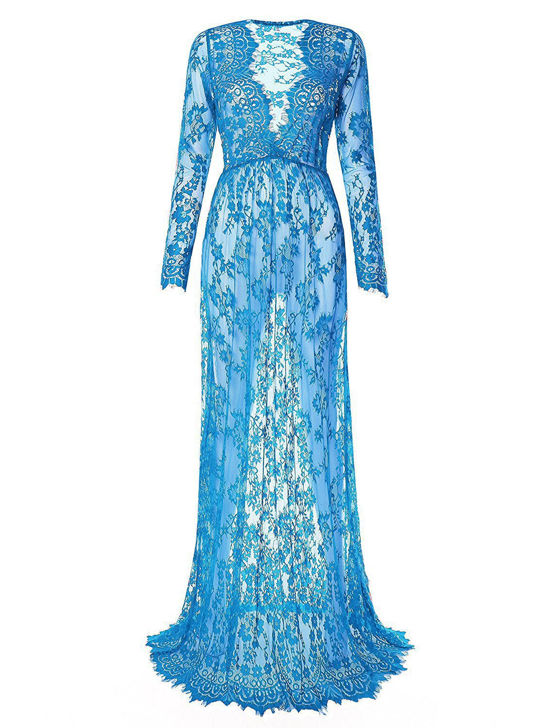 Robe enceinte Pyjamas Dentelle Robe de maternité Femmes