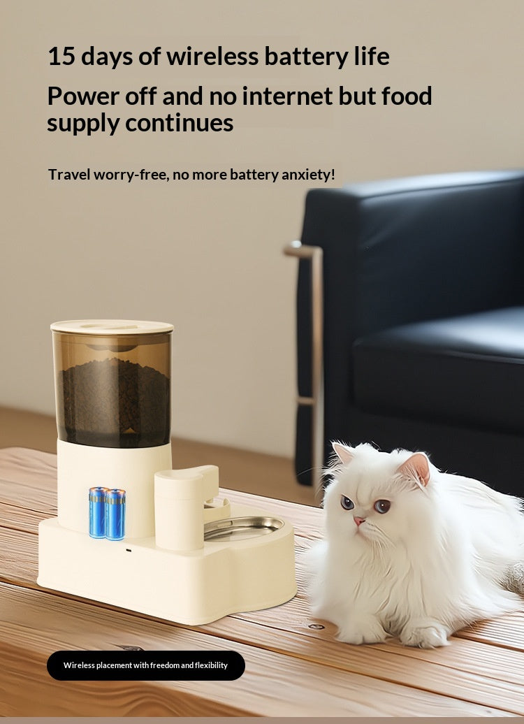 Feeder automatique Cat avec contrôle de la portion et du temps