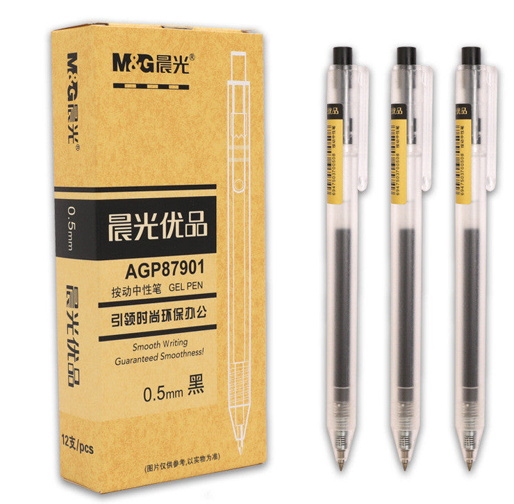 Sets de stylos gel rétractables pour bâtons givrés simples