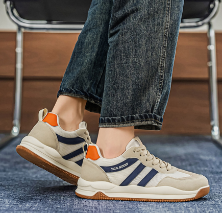 Sneakers de style orteil large Cortez pour hommes