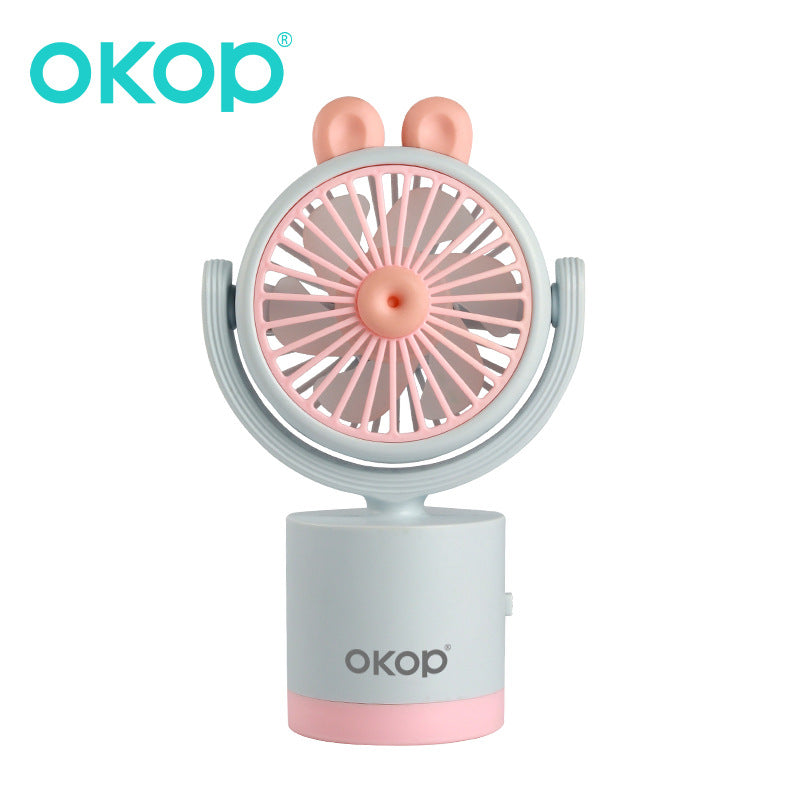 KP-F10 Portable de bureau portatif Mini ventilateur à faible bruit longue durée de vie de la batterie vente à chaud Bureau F