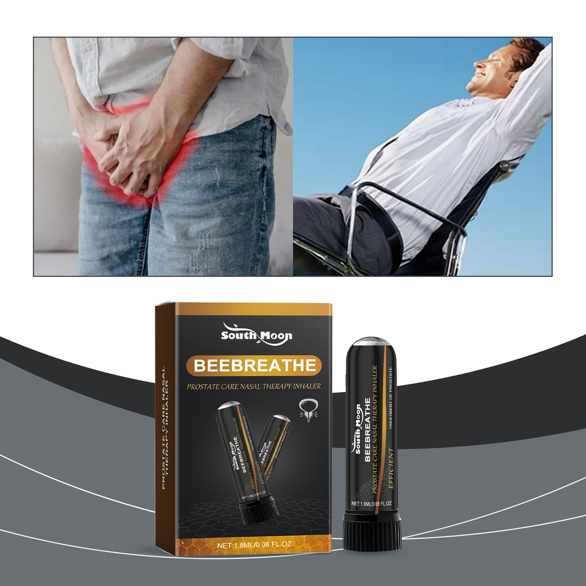 Hommes S Relaxing Inhalation Stick 1.8ml Boîte