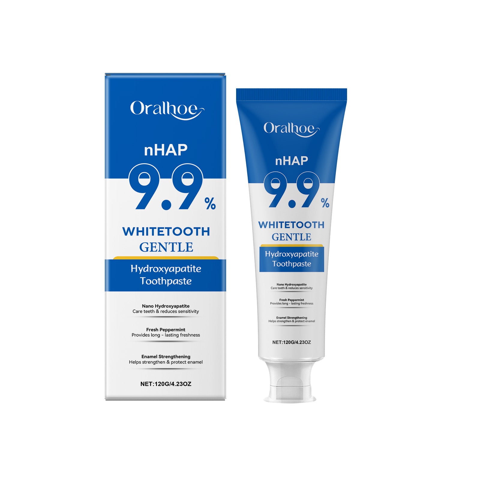 Dentifrice blanche menthe douce 120g 1box