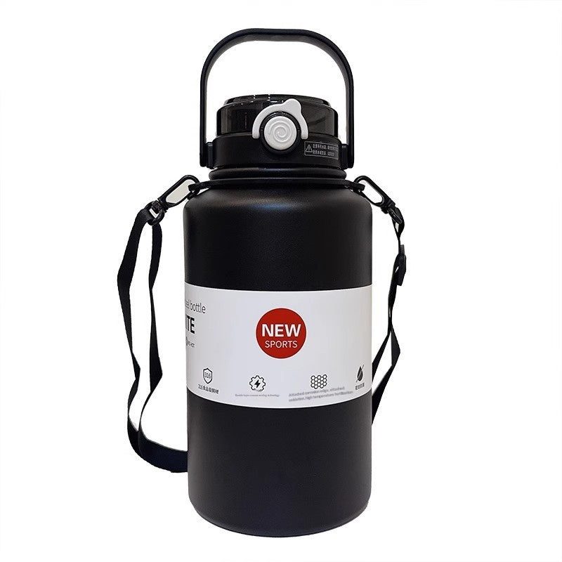 Large capacity thermal water bottle