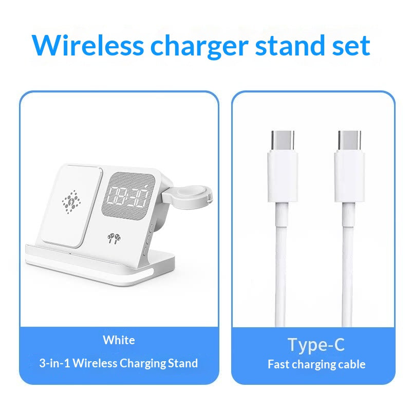 Chargeur magnétique quatre en un sans fil
