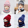 Ensemble de masque de chapeau écharpe pour enfants