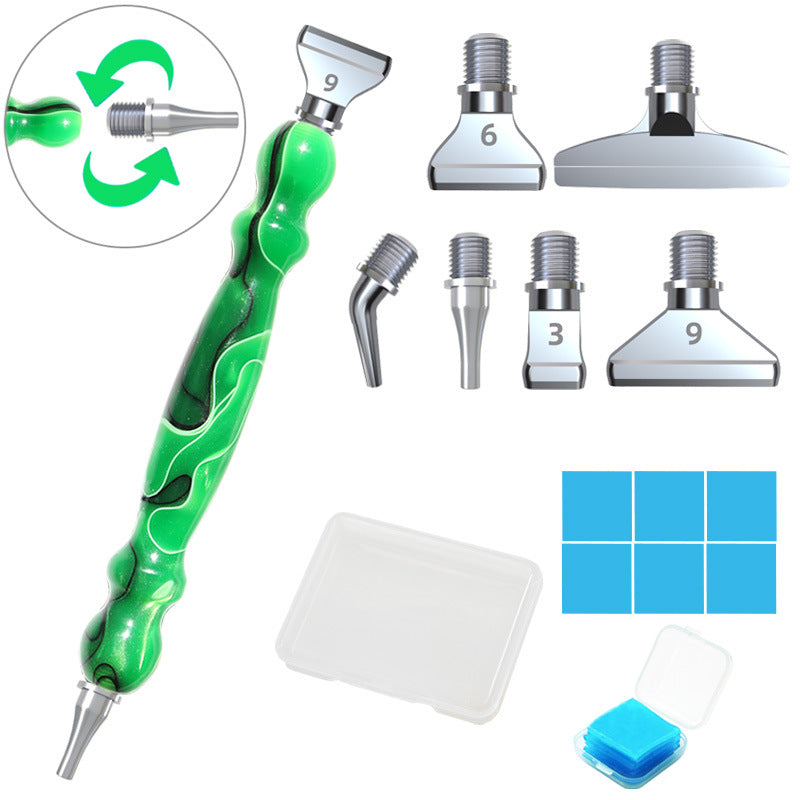 Alliage de fil métallique Stylo de forage de point de dessin diamant