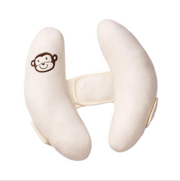 Oreiller de protection tête de siège de voiture en forme de U bébé