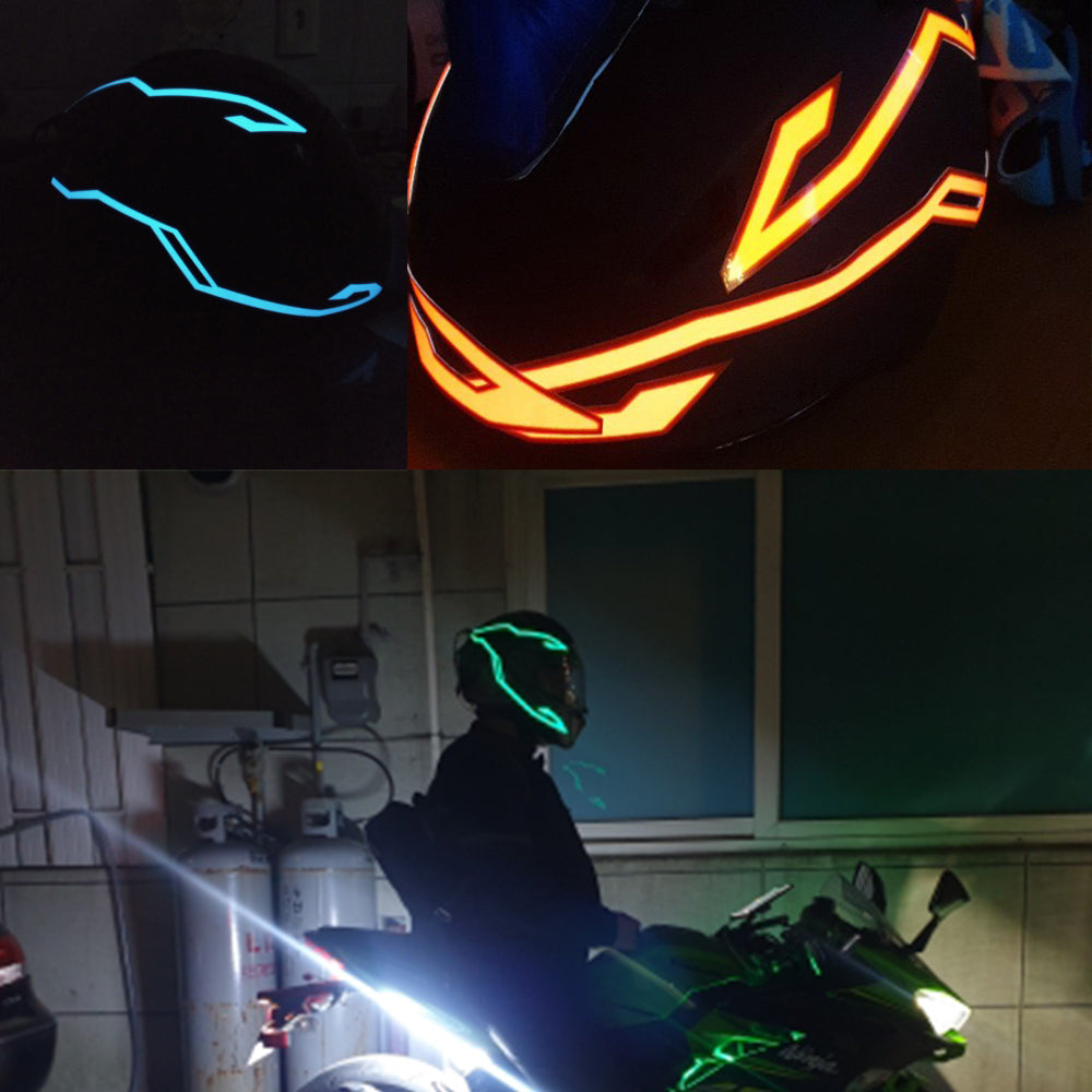 Barre lumineuse casque