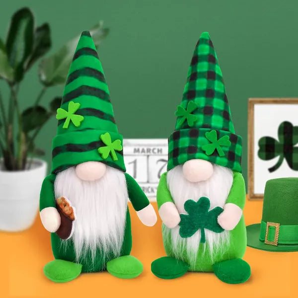 Décorations Gnomes de St Patricks Day