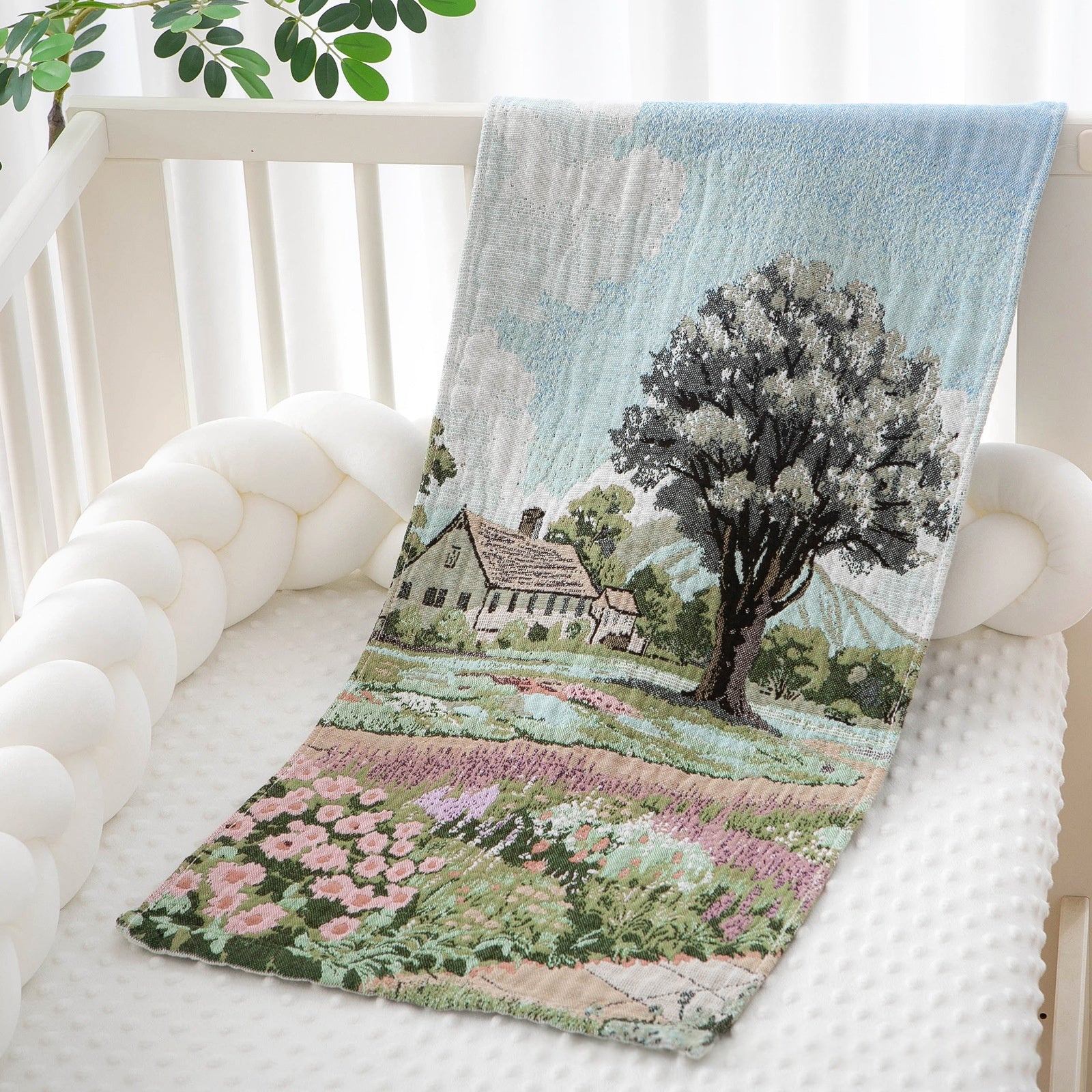 Linge de coton Serviette de coton lavée Pure Cotton Gauze