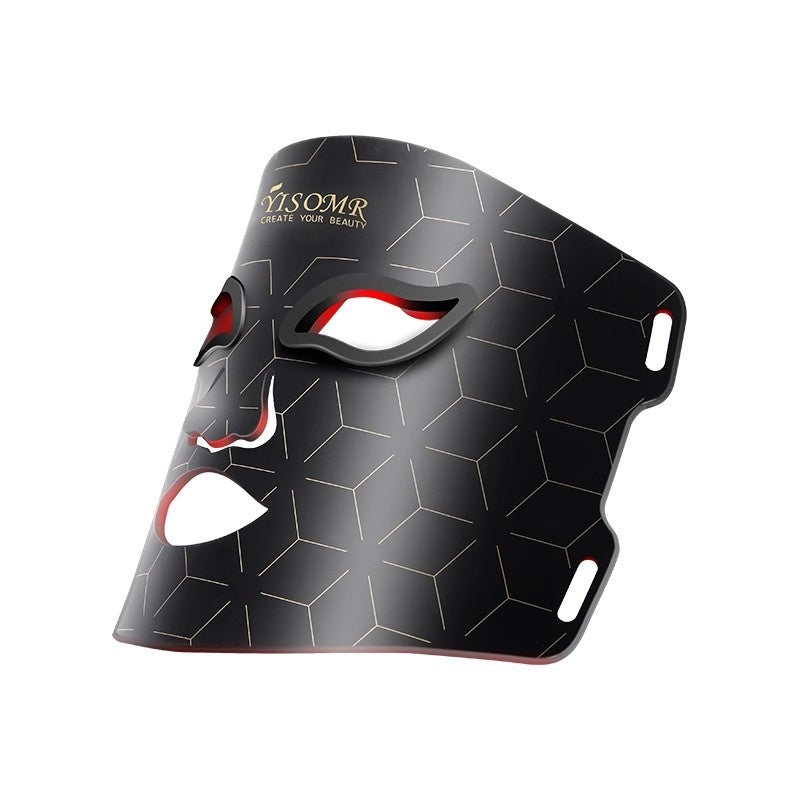 LED rouge et bleu lumière acné-suppression masque faciale dispositif de beauté pour usage domestique