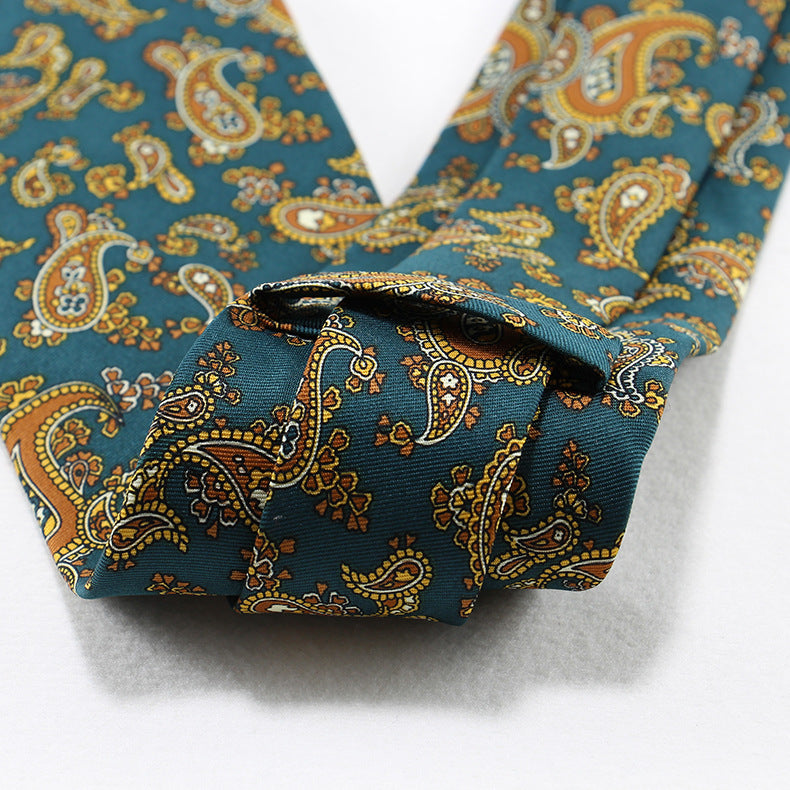 Style coréen Retro Hong Kong style Floral Casual Tie
