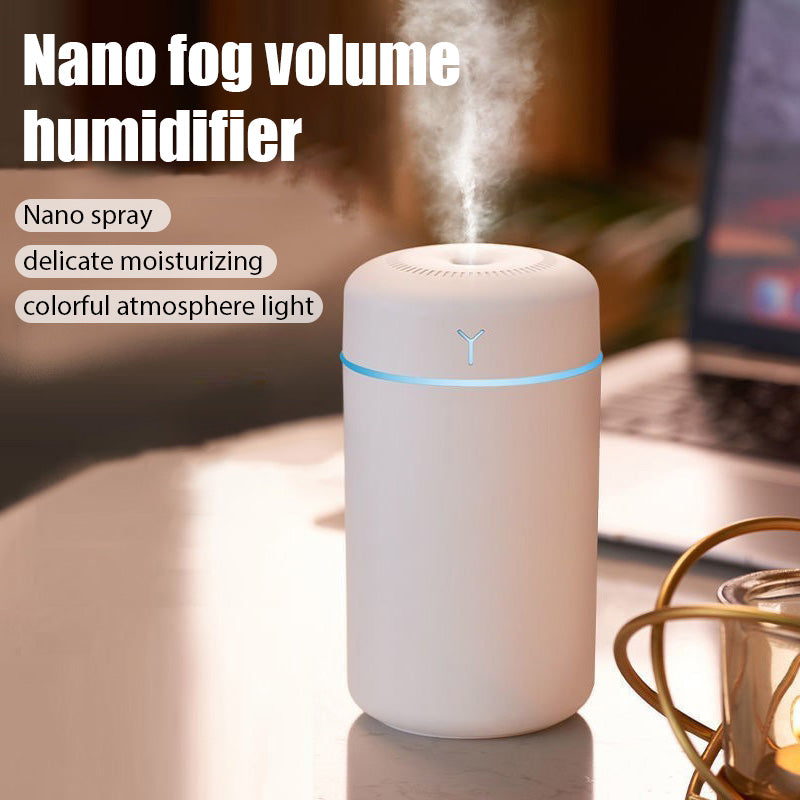 Portable rechargeable 7 couleurs Silent Aromatherapy Car Humidificateur
