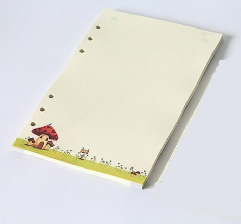 A5 A6 Papier de remplissage de briquets colorés