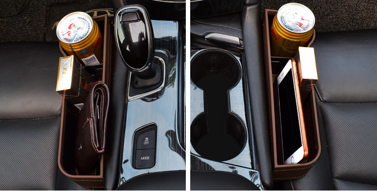 Boîte de rangement des sièges de voiture