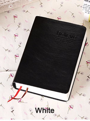 Grand cahier épais en cuir Phnom Penh