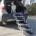 Échelle de chien pliable portable 6 étapes en aluminium animal