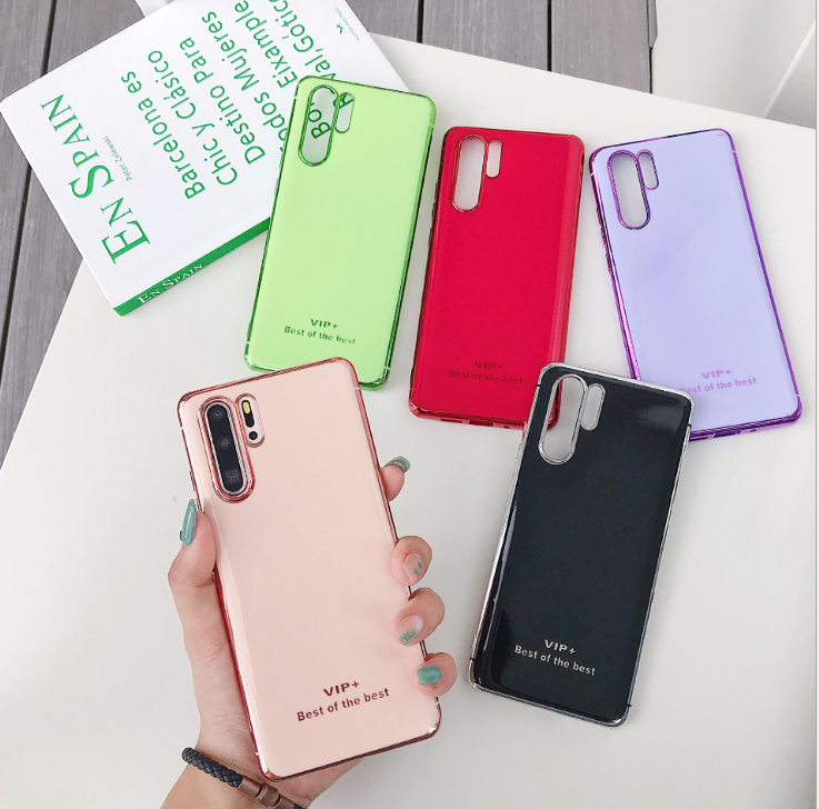 Étui en tpu doux pour revêtement en silicone huawei