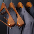 Habillement sans couture Maison Magasin Hanger Vêtements Hanger en bois massif